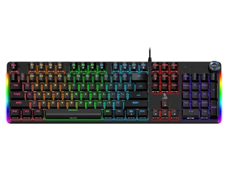 TAG Gamerz Warrior 2.0 Full Size Wired USB Mechanical Gaming Keyboard ( Black ) ( Mechanical Keys )