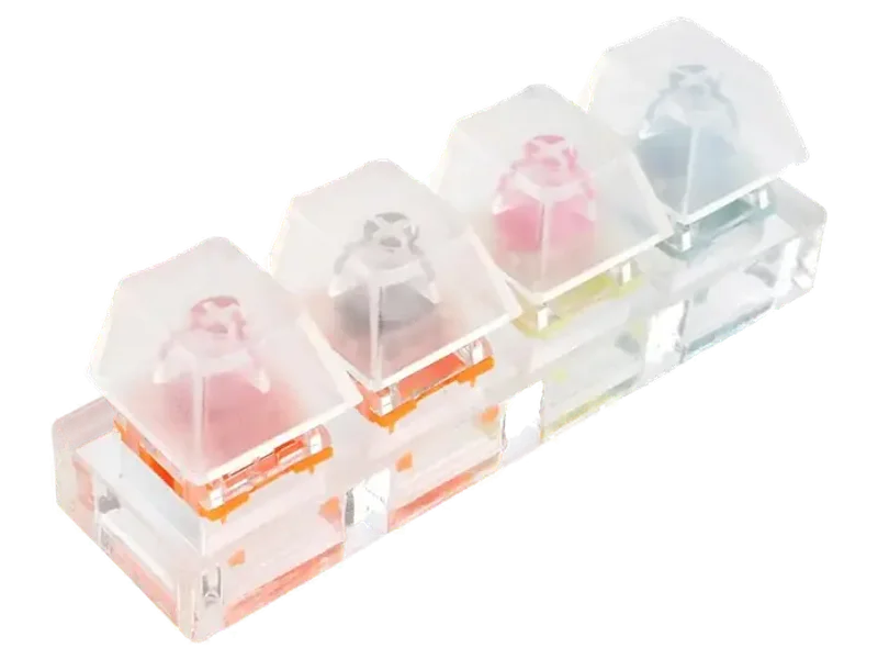 VELURA DIY TTC Switch Tester for Cherry MX Mechanical Keyboard Accessories 4 keys|1 Set Switch Tester|Keyboards & Keypads| Keyboards, Mice & Pointers |Computers/Tablets & Networking