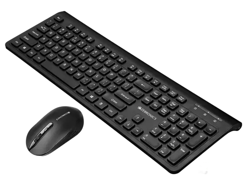 ZEBRONICS COMPANION 130 2.4GHZ WIRELESS KEYBOARD & MOUSE COMBO