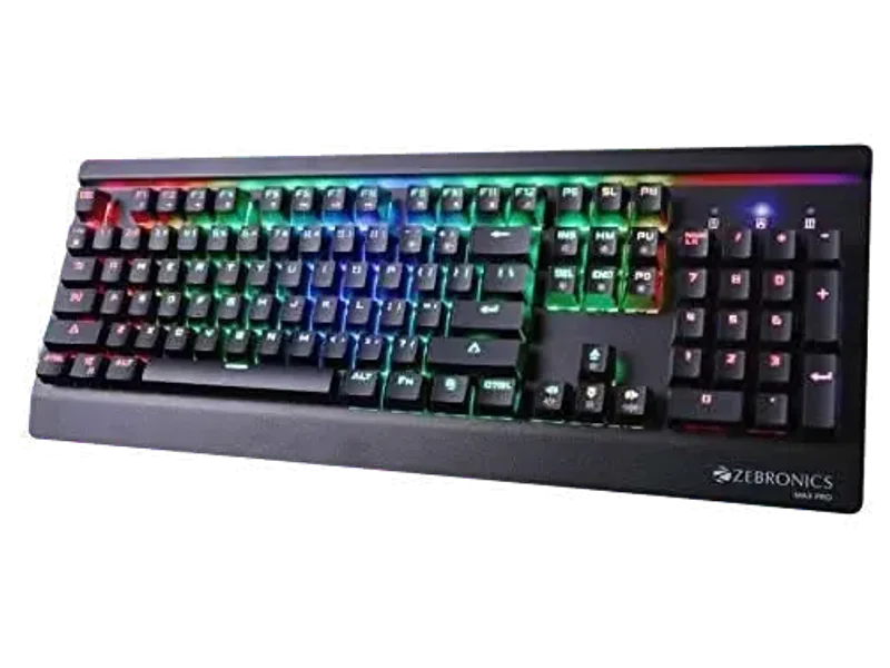 ZEBRONICS ZEB-MAX PRO MECHANICAL GAMING FULL SIZE KEYBOARD