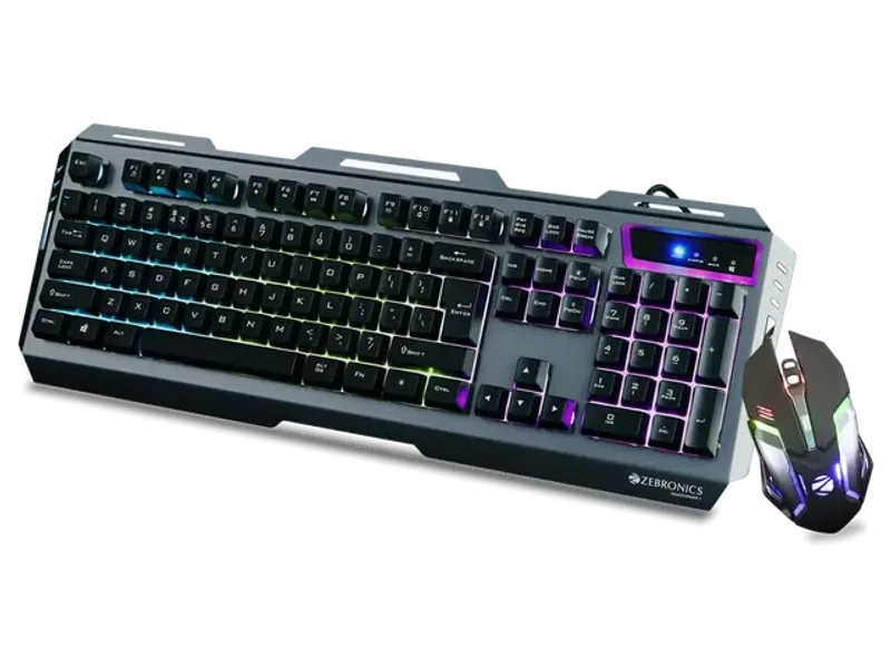 ZEBRONICS SET TRANSFORMER 1 BLACK KEYBOARD