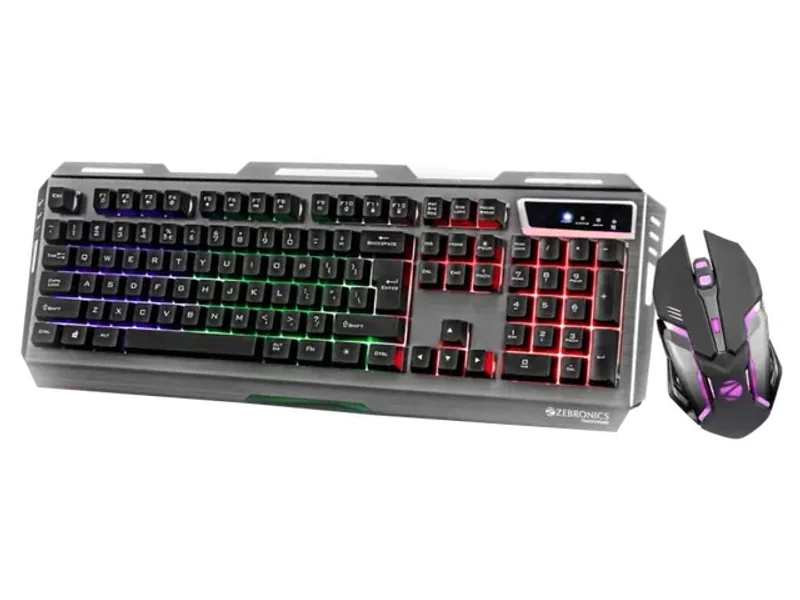 ZEBRONICS ZEB-TRANSFORMER GAMING KEYBOARD AND MOUSE COMBO