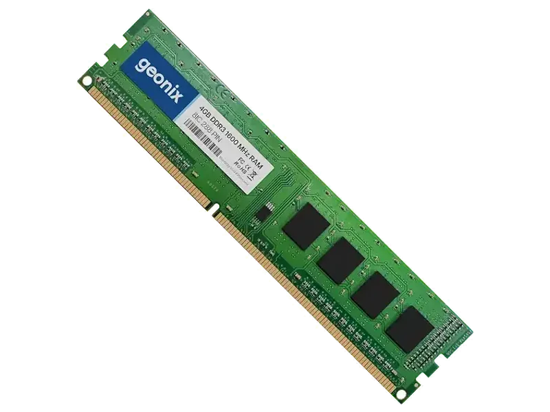 Geonix 4GB DDR3 Desktop RAM 8IC 1600 Mhz, 5 Years Warranty