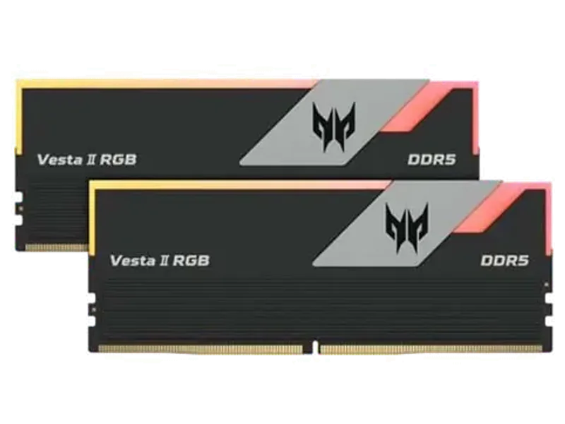 Acer Predator Vesta II RGB 32GB (16GBx2) 7200MHz DDR5 CL34 RGB RAM Memory BL.9BWWR.363