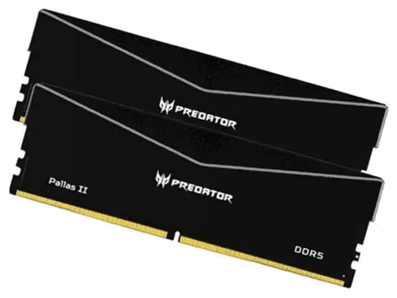 ACER Predator Pallas II Series 32GB ( 16GBx2 ) 6000MHz DDR5 Desktop RAM (Black) ( CL30 )