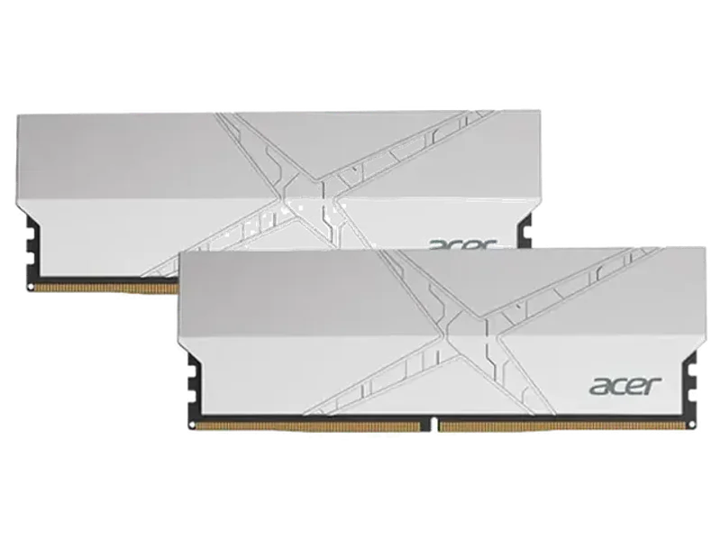 ACER HT200 32GB (16GBx2) DDR5 7200MHz Desktop RAM (Silver) ( CL34 )