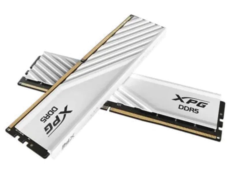 ADATA XPG Lancer Blade 32GB ( 16GB x 2 ) 6000Mhz DDR5 RAM ( White ) ( CL48 )