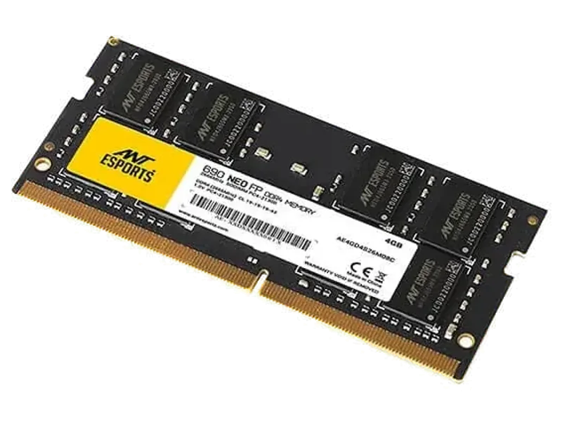 ANT ESPORTS 690 Neo FP 4GB ( 4GB x 1 ) 2666MHz DDR4 Laptop RAM ( CL19 )