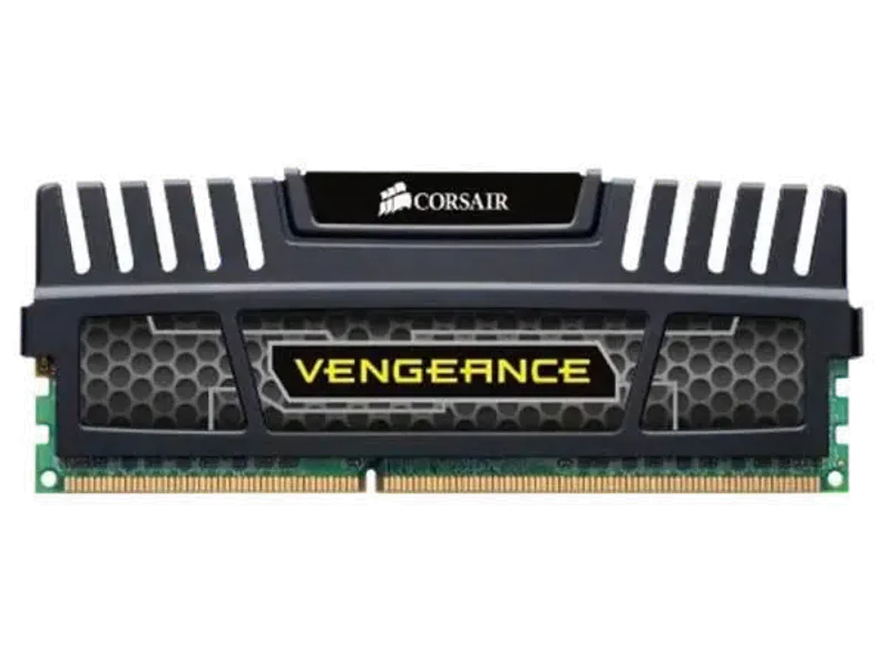 Corsair VENGEANCE Series 8GB (8GBX1) DDR3 DRAM 1600MHz Black Memory CMZ8GX3M1A1600C10