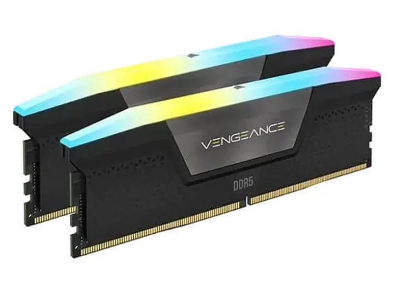 CORSAIR Vengeance RGB 32GB ( 16GB x 2 ) 6600MHz DDR5 Ram (Black) ( CL38 )