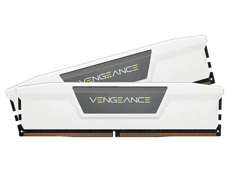 CORSAIR Vengeance 32GB ( 16GBx2 ) 5600MHz DDR5 RAM ( White ) ( CL40 )