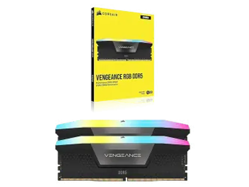 Corsair VENGEANCE RGB 32GB (2x16GB) DDR5 6000MHz CL40 (CMH32GX5M2B6000C40)