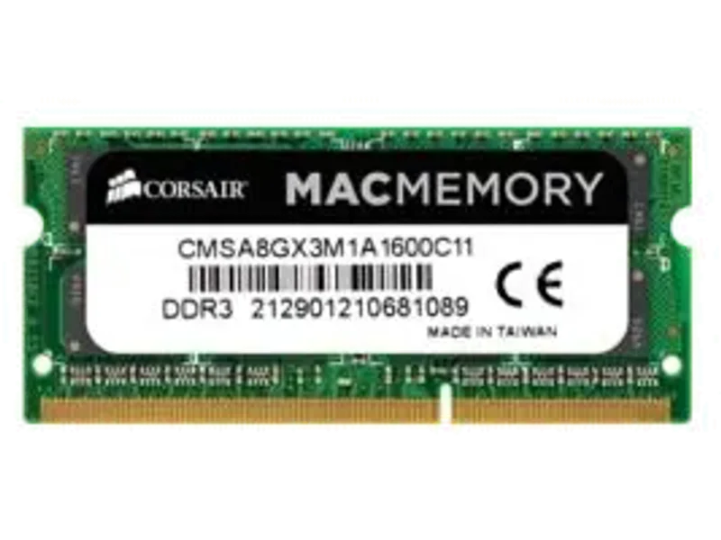 Corsair Mac Memory DDR3 8GB Mac SODIMM CMSA8GX3M1A1600C11