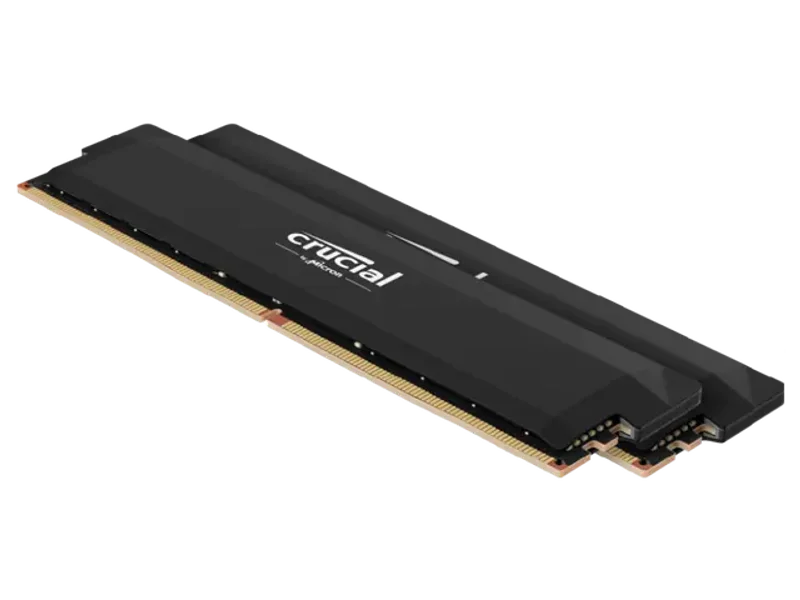 CRUCIAL Pro 32GB ( 16GB x 2 ) 6000MHz DDR5 Ram ( Black ) ( CL36 )
