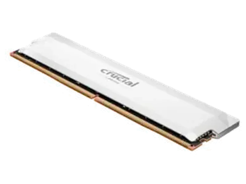 Crucial Pro Overclocking 16GB DDR5 6000MHz UDIMM Desktop Memory White CP16G60C36U5W