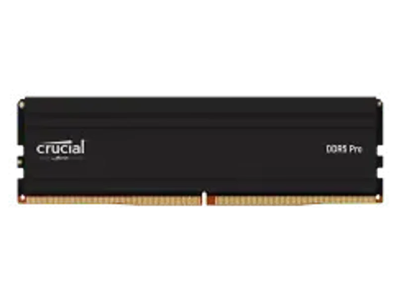 Crucial 16GB DDR5 6400Mhz Pro Overclocking CL38 UDIMM Black (CP16G64C38U5B)