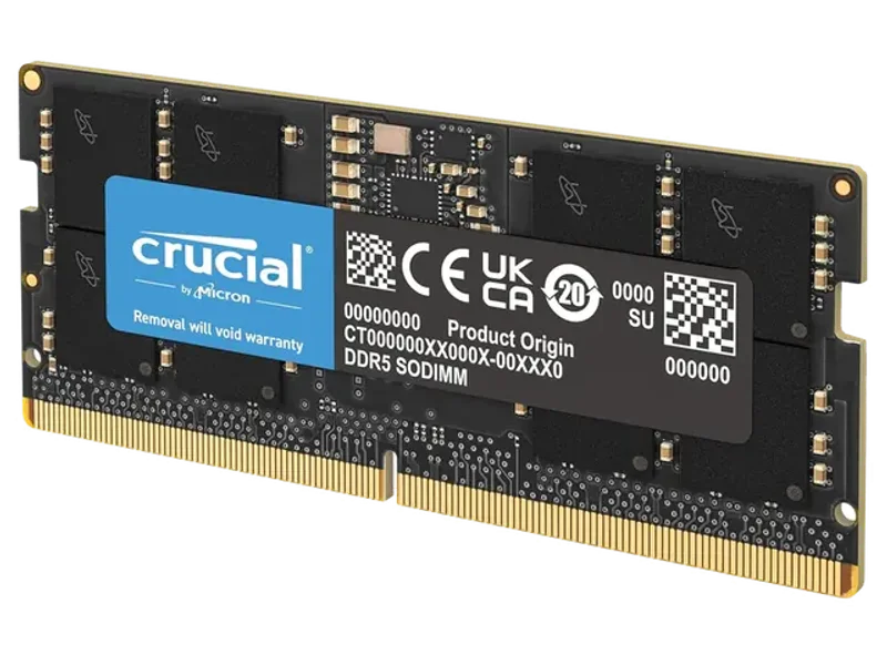 CRUCIAL 24GB DDR5-5600 SODIMM CL46 (16GBIT) RAM CT24G56C46S5