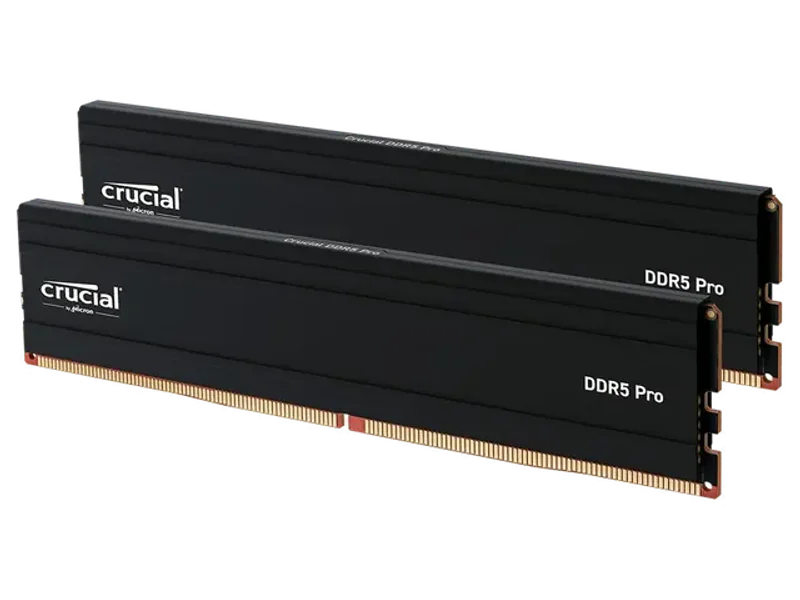 CRUCIAL PRO 64GB KIT (2X32GB) DDR5-5600 UDIMM CL46 (16GBIT) CP2K32G56C46U5