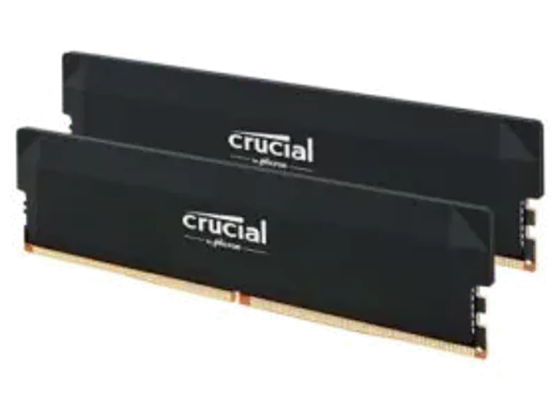 Crucial Pro 32GB (16GBx2) 6000 MHz DDR5 Desktop Memory CP2K16G60C36U5B