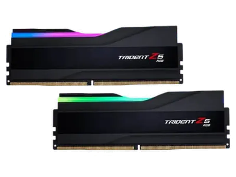 GSKILL TRIDENT Z5 RGB 32GB (2*16GB) DDR5 6000 MHZ CL36 RAM - F5-6000J3636F16GX2-TZ5RK