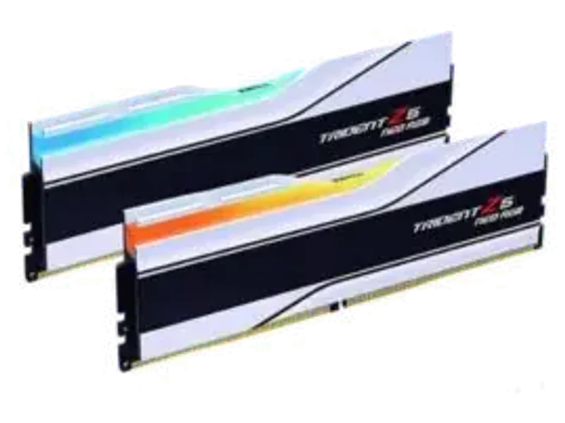 G.Skill Trident Z5 Neo RGB 32GB (16GBx2) DDR5 6000MHz Desktop RAM (White) F5-6000J3036F16GX2-TZ5NRW