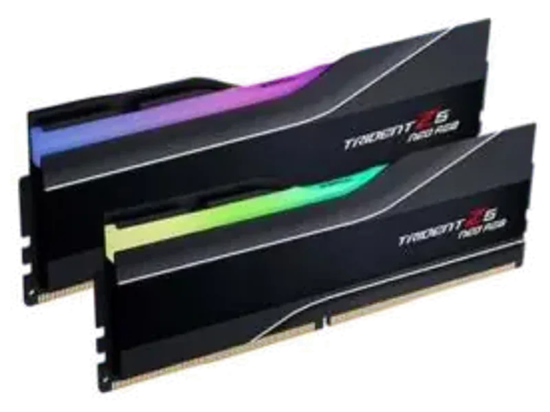G.Skill Trident Z5 Neo RGB 32GB (16GBx2) DDR5 6000MHz CL30 Desktop RAM Memory F5-6000J3038F16GX2-TZ5NR