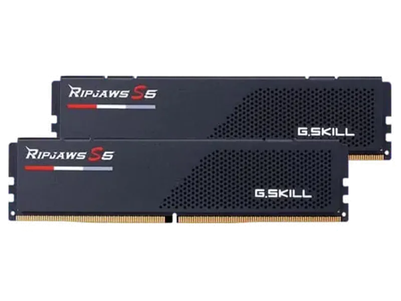 G.Skill Ripjaws S5 32GB (16GBx2) DDR5 6000MHz Matte Black Memory F5-6000J3238F16GX2-RS5K