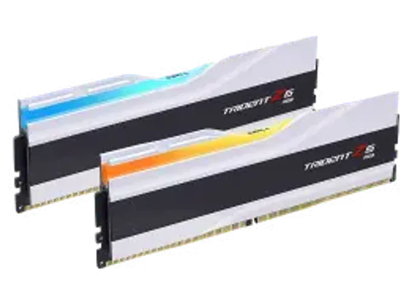 G.Skill Trident Z5 RGB 32GB (16GBX2) DDR5 6000MHz Matte White (F5-6000J3636F16GX2-TZ5RW)
