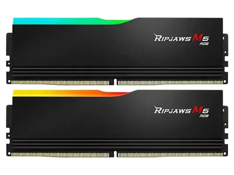 G.SKILL Ripjaws M5 RGB 32GB ( 16GBx2 ) DDR5 6000MHz RAM ( Black ) ( CL32 )