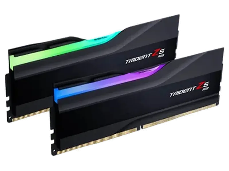 G.SKILL Trident Z5 RGB 32GB ( 16GBx2 ) 6000MHz DDR5 RAM ( Matte Black ) ( CL32 )