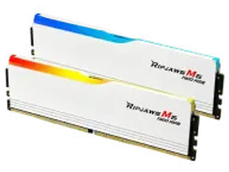 G.Skill Ripjaws M5 Neo RGB 32GB (2x16GB) DDR5 6000 MHz CL36 White (F5-6000J3636F16GX2-RM5NRW)