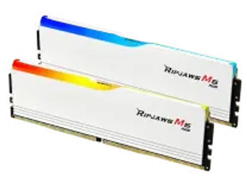 G.Skill Ripjaws M5 RGB 32GB (2X16GB) DDR5 White 6000MHz (F5-6000J3636F16GX2-RM5RW)