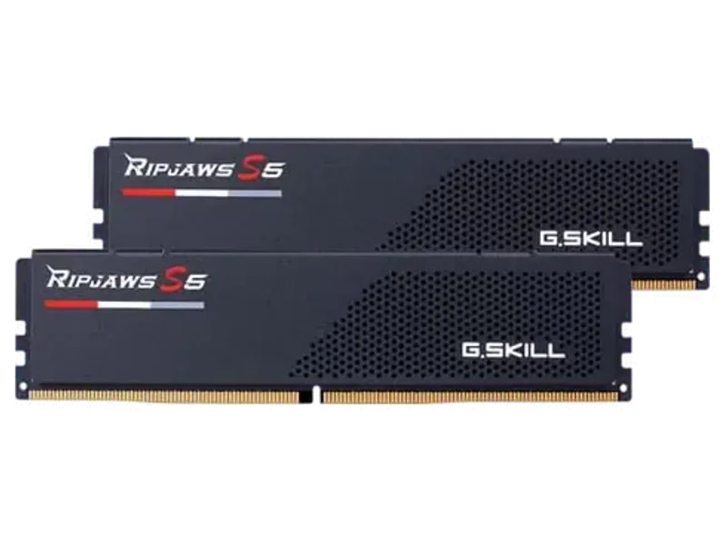 G.Skill Ripjaws S5 64GB (32GBx2) DDR5 5600MHz Memory F5-5600J3636D32GX2-RS5K