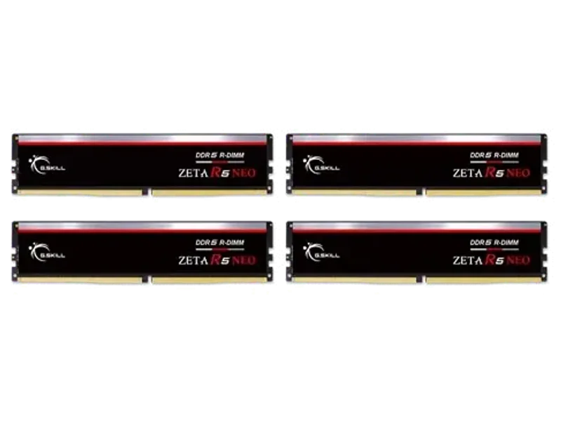 G.SKILL Zeta R5 Neo 64GB (4x16GB) 6400MHz DDR5 Memory F5-6400R3239G16GQ4-ZR5NK
