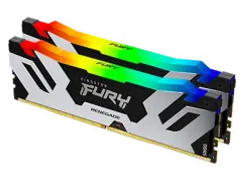 Kingston FURY Renegade 32GB (16GB x2) 6400 DDR5 RGB Memory (KF564C32RSAK2-32)