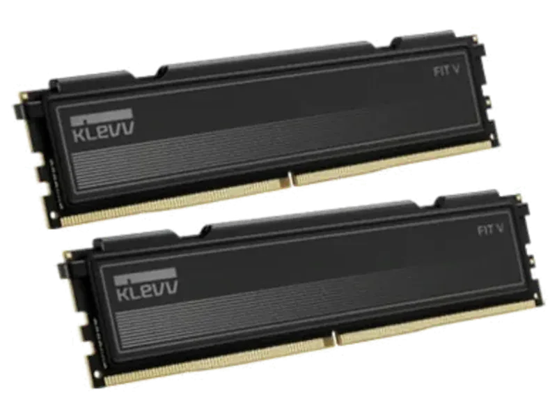 KLEVV FIT V 32GB ( 16GB x 2 ) 6000MHz DDR5 RAM ( Black ) ( CL28 )