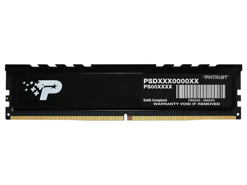 Patriot Memory Signature Premium DDR5 RAM 16GB (1X16GB) 5600MHz CL46 UDIMM W/HS Desktop Memory Module PSP516G560081H1