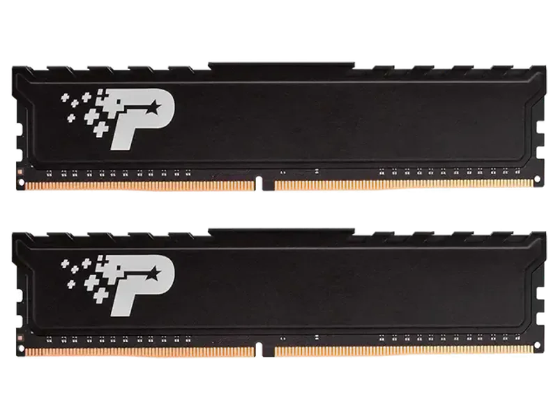 Patriot Memory Signature Premium DDR5 RAM 32GB (2X16GB) 4800MHz CL40 UDIMM W/HS Desktop Memory Kit PSP532G4800KH1