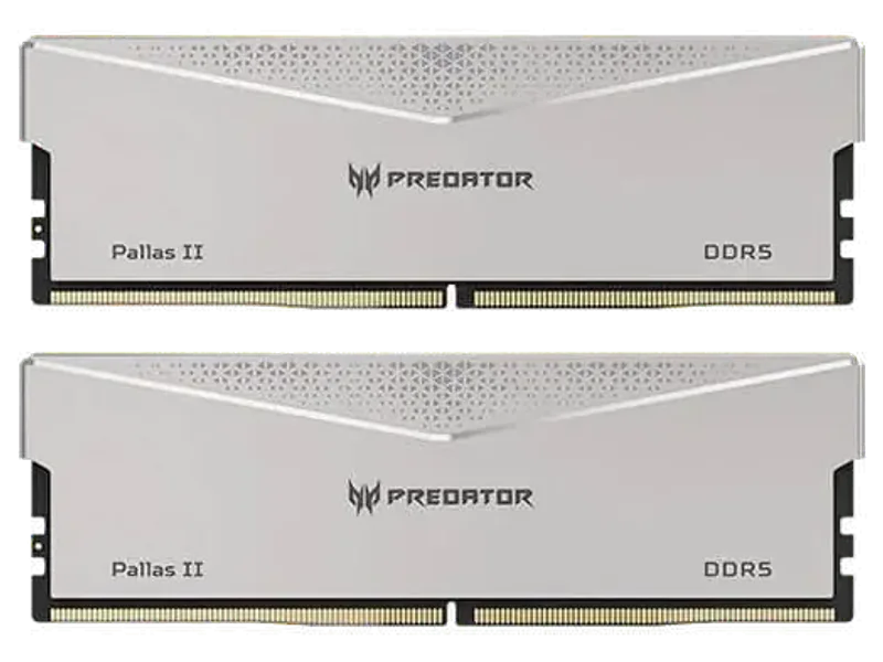 PREDATOR PALLASII DDR5 HEATSINK U-DIMM 6000MHZ 32GB (16GB*2) BLACK BL.9BWWR.350