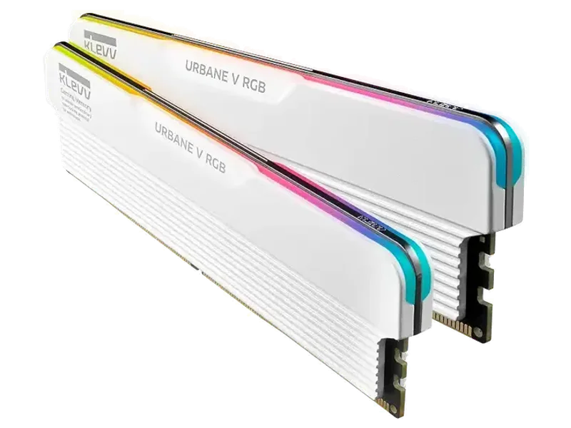 KLEVV Urbane V RGB DDR5 32GB (2x16GB) 6000MHz CL28 SK Hynix A-Die 1.35V Gaming Desktop Ram Memory XMP 3.0 / AMD Expo Ready (KD5AGUA80-60B280M)