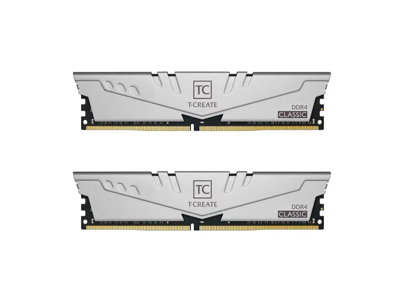 TEAMGROUP T-Create Classic 10L DDR4 16GB Kit (2 x 8GB) 3200MHz (PC4 25600) CL22 Desktop Memory Module RAM - TTCCD416G3200HC22DC01