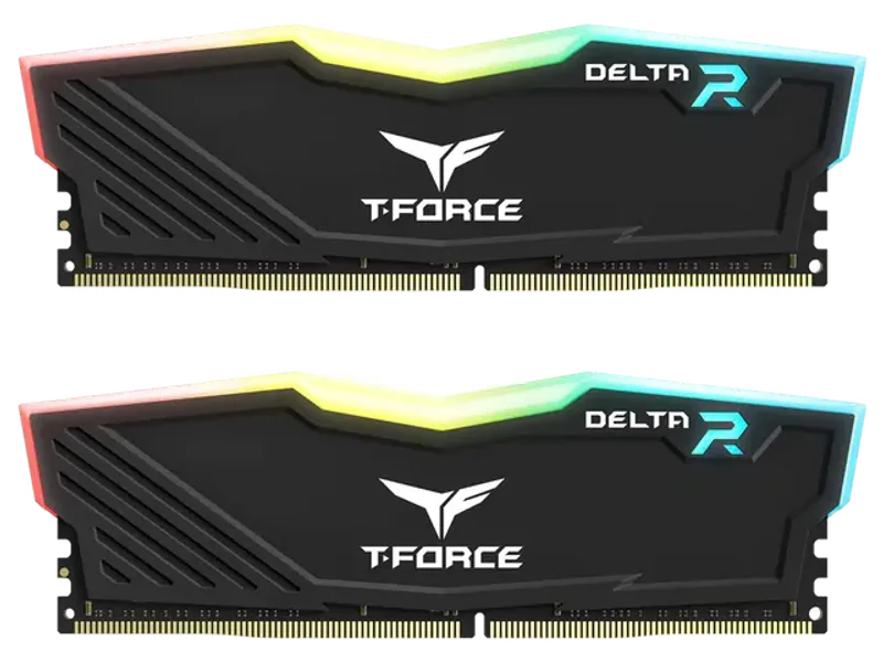 Teamgroup T-Force Delta RGB 16GB (8GBX2) DDR4 3600MHz Black