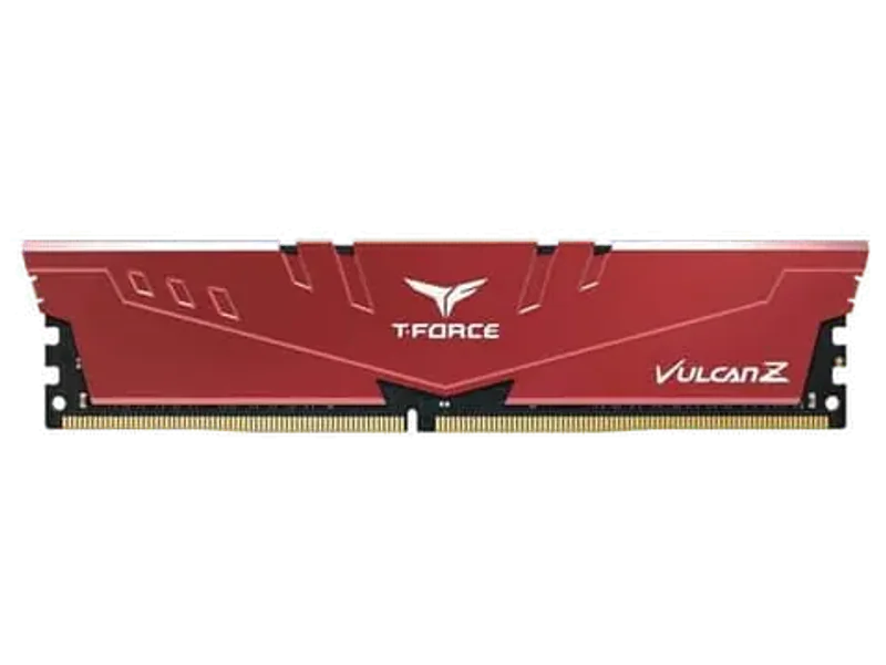 Teamgroup T-Force Vulcan Z 32GB (32GBX1) DDR4 3600MHz Desktop RAM (Red)