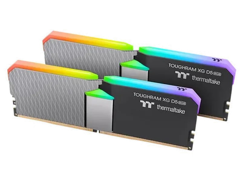 THERMALTAKE Toughram XG RGB 32GB ( 16GBx2 ) 7200MHz DDR5 RAM ( Black ) ( CL36 )