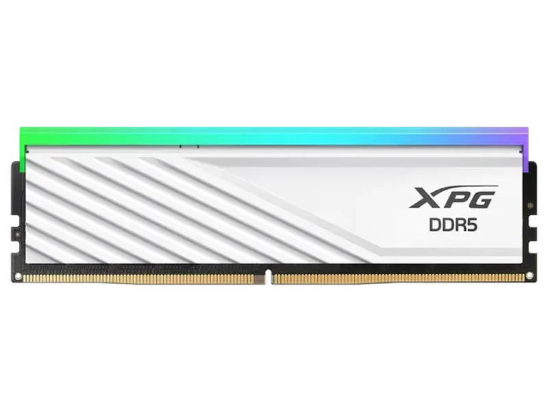 ADATA XPG LANCER RGB 16GB (1*16 GB) DDR5 6000 MHZ (CL36-38-38) AX5U6000C3616G-SLABRWH (WHITE)
