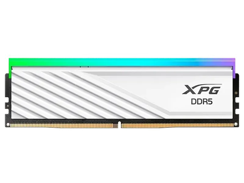 ADATA XPG DDR5 16GB 6000 MHZ CL30 LANCER BLADE RGB WHITE AX5U6000C3016G-SLABRWH