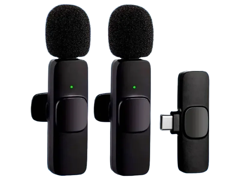 GUGGU K9_65Type C Wireless Mic for Mobiles – Perfect for YouTubers Microphone