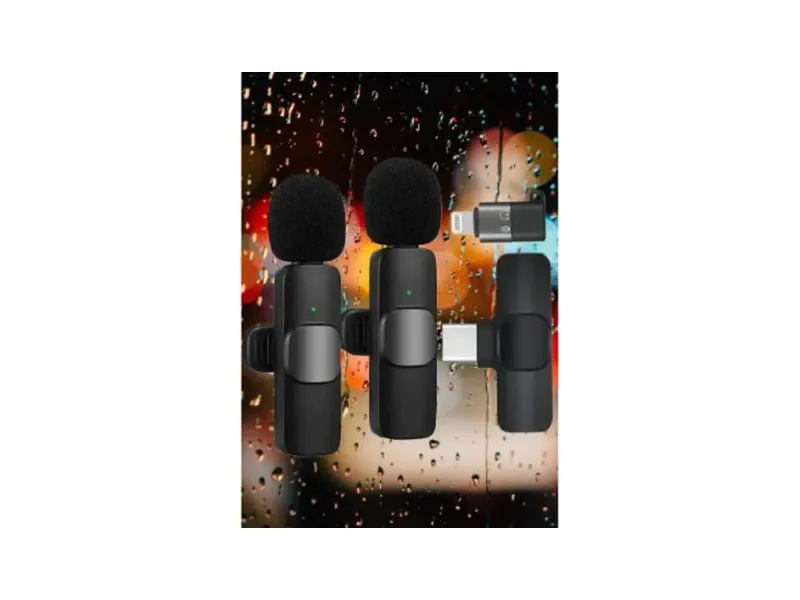 AGINDUSTRY K9_72Type C Wireless Mic for Mobiles – Perfect for YouTubers Microphone