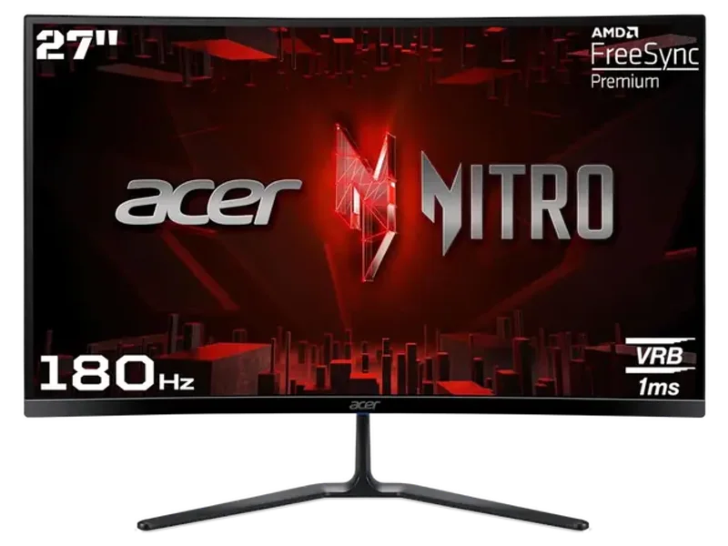 ACER ED270R S3 27 INCH (68.58 CM) FULL HD 1500 R CURVED GAMING LCD MONITOR