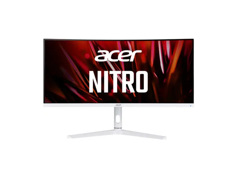Acer Nitro 75.0 cm (30 inch) Curved WFHD LED Backlit VA Panel with ErgoStand, VESA DisplayHDR 400, 1500R Curvature, DCI-P3 93% wide color gamut, Display Widget, 2X2W Inbuilt Speakers, Blue Light Shield Ultrawide Gaming Monitor (XZ306C)